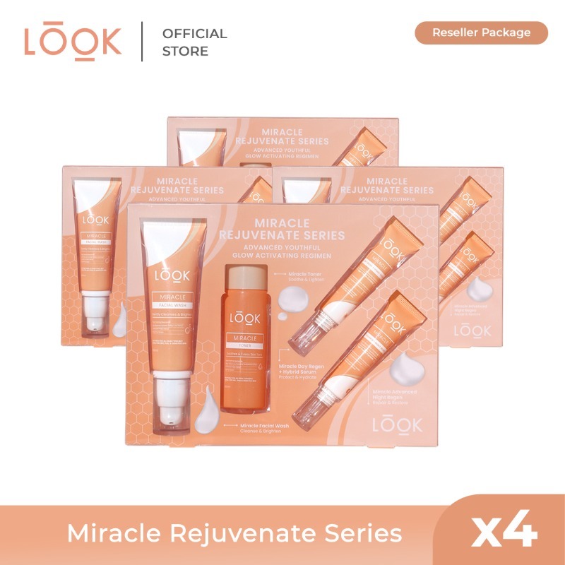 LOOK Skincare Miracle Rejuvenate Series 4Set